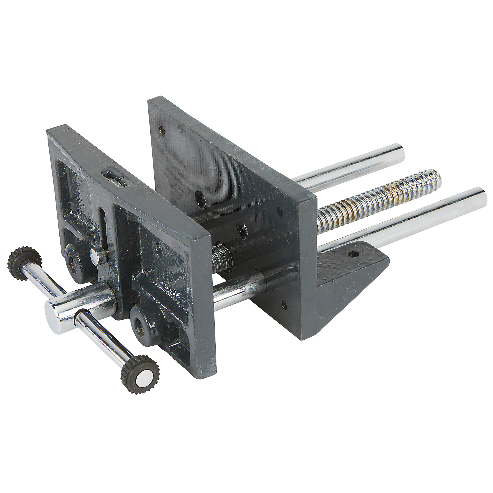 Larin 6.5in. Bench-Mounted Woodworking Vise, Model# V1-HV65